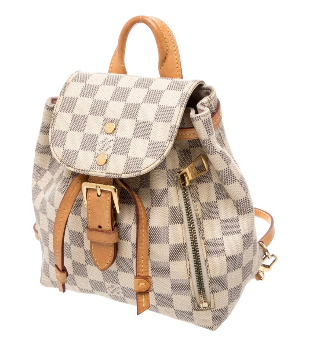 LOUIS VUITTON DAMIER AZUR SPERONE BB BACKPACK