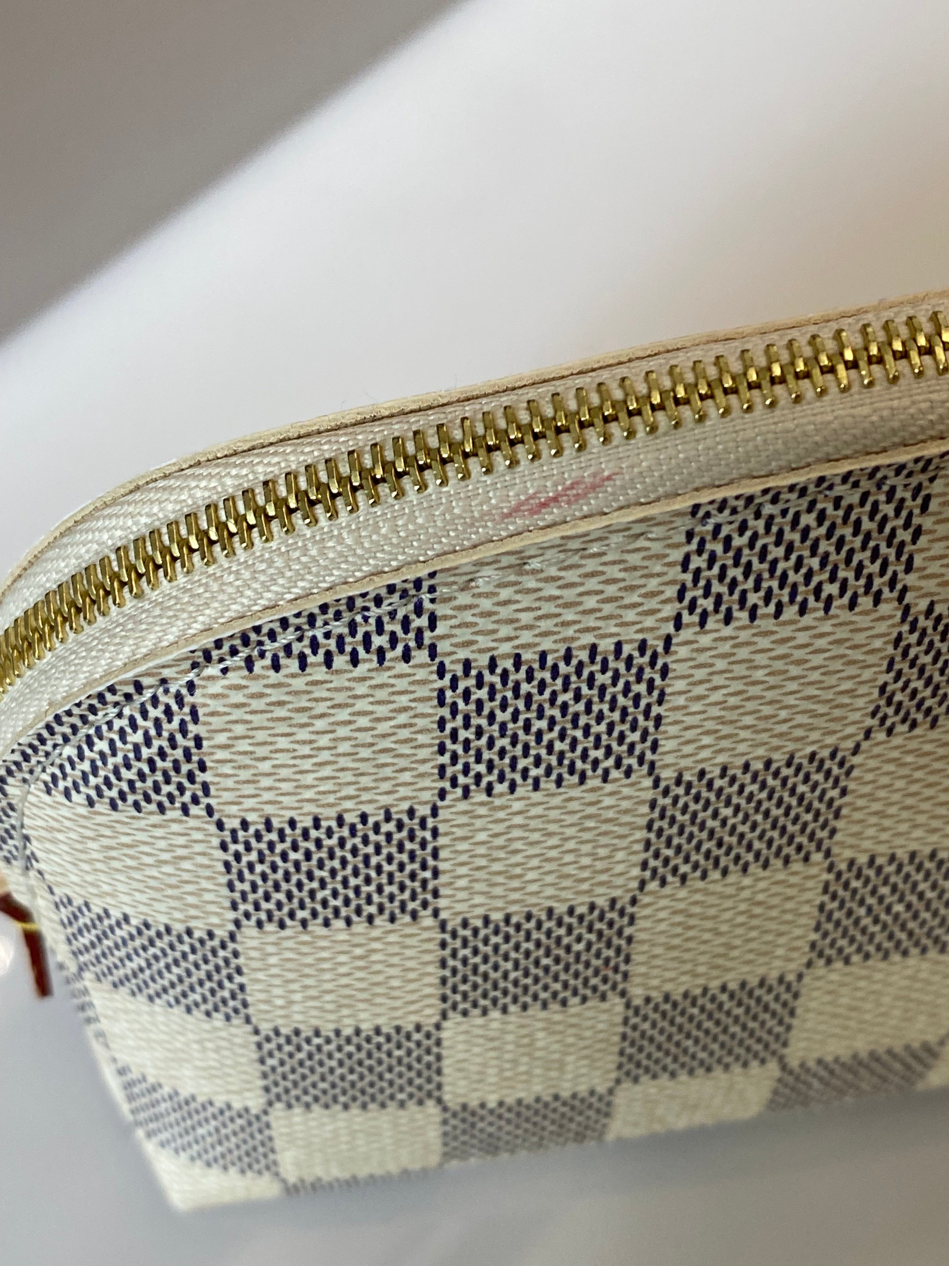 LOUIS VUITTON DAMIER AZUR COSMETIC POUCH