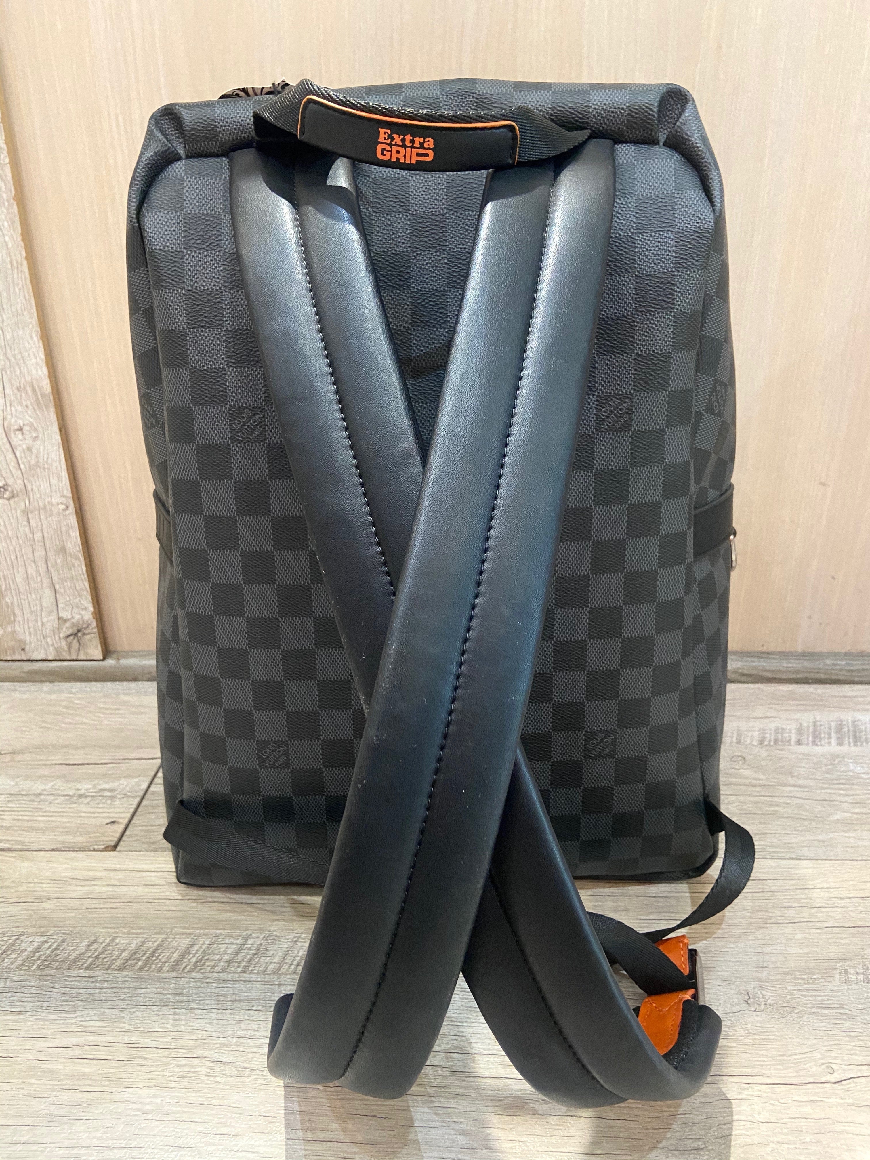 LOUIS VUITTON DAMIER COBALT RACE DISCOVERY BACKPACK PM