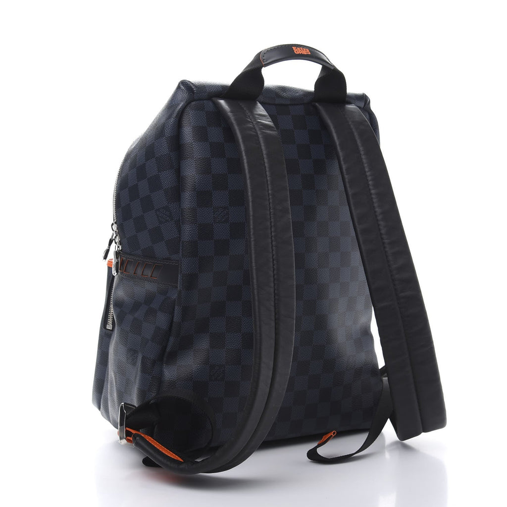 LOUIS VUITTON DAMIER COBALT RACE DISCOVERY BACKPACK PM
