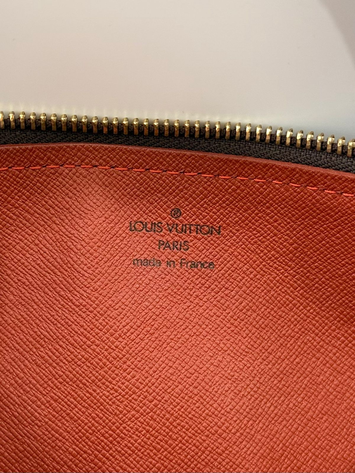 LOUIS VUITTON DAMIER EBENE PAPILLON 26 CYLINDER BAG