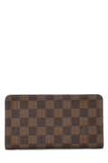 LOUIS VUITTON DAMIER EBENE PORTE MONNAIE ZIPPY WALLET