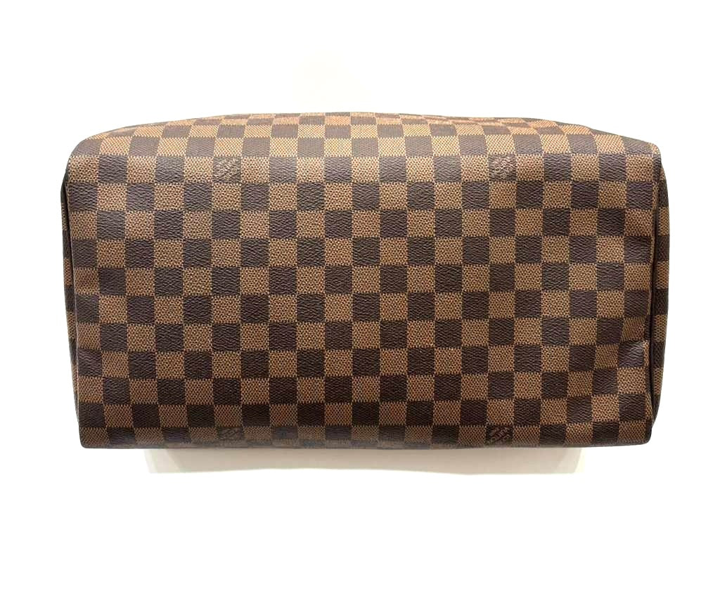 LOUIS VUITTON DAMIER EBENE SPEEDY 35 HANDBAG
