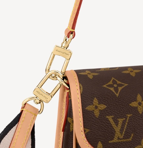 LOUIS VUITTON MONOGRAM DIANE SATCHEL NM