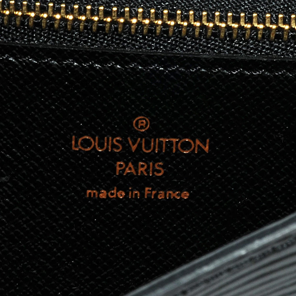 LOUIS VUITTON EPI LEATHER ART DECO CLUTCH BAG