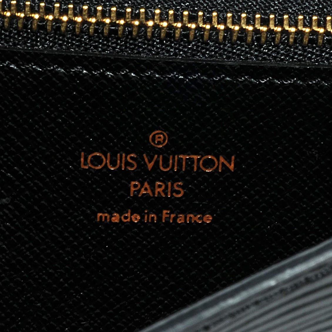LOUIS VUITTON EPI LEATHER ART DECO CLUTCH BAG