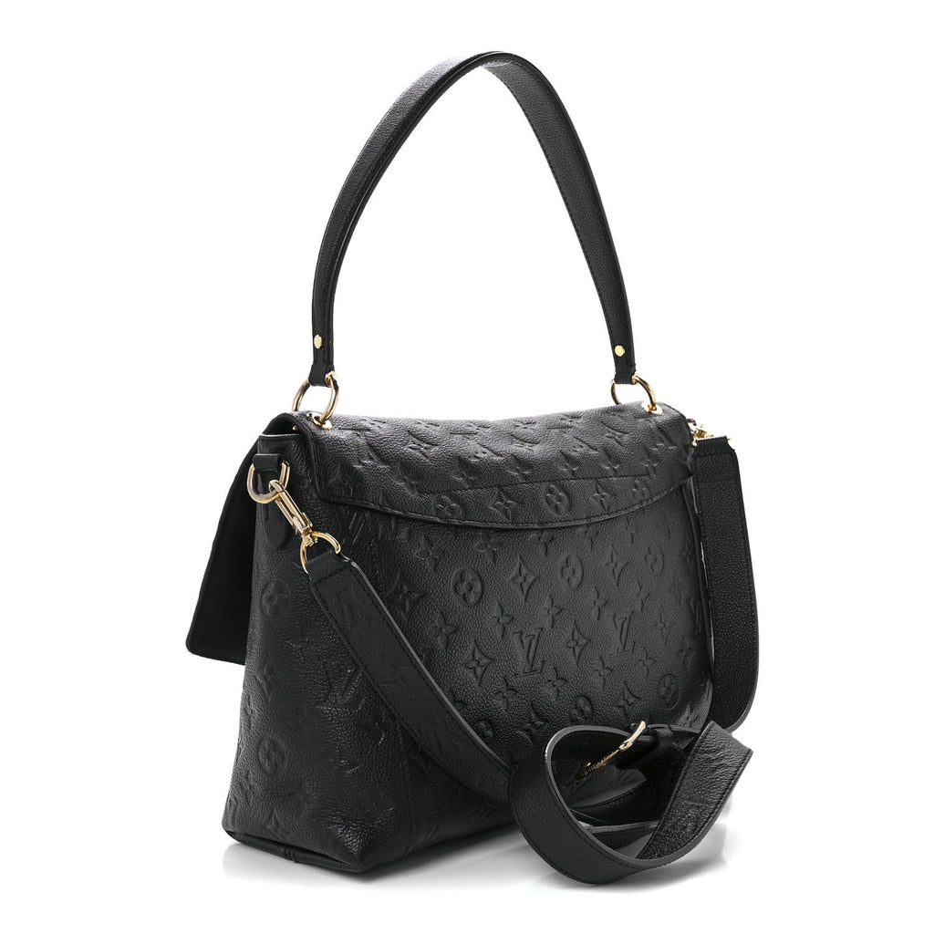 LOUIS VUITTON EMPREINTE LEATHER BLANCHE MM HANDBAG