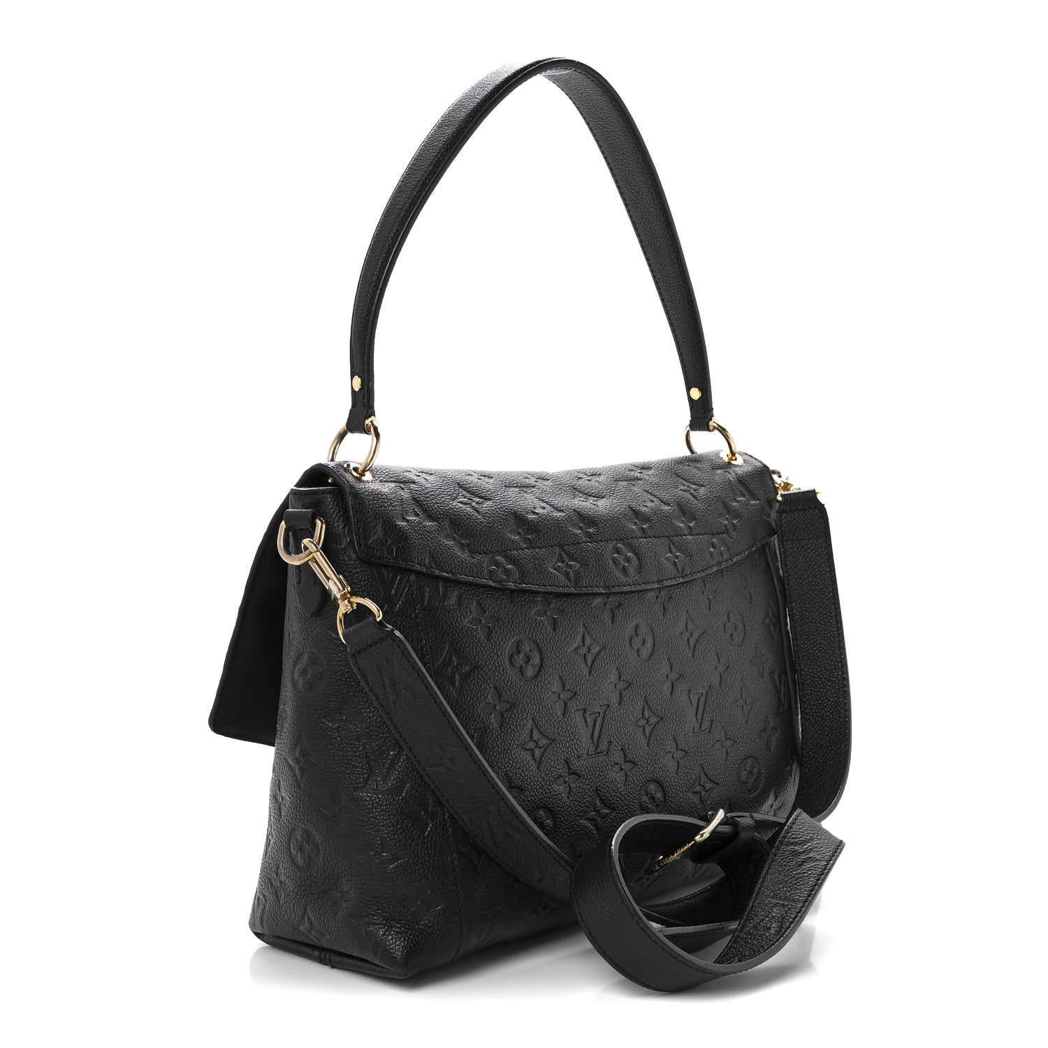 LOUIS VUITTON EMPREINTE LEATHER BLANCHE MM HANDBAG