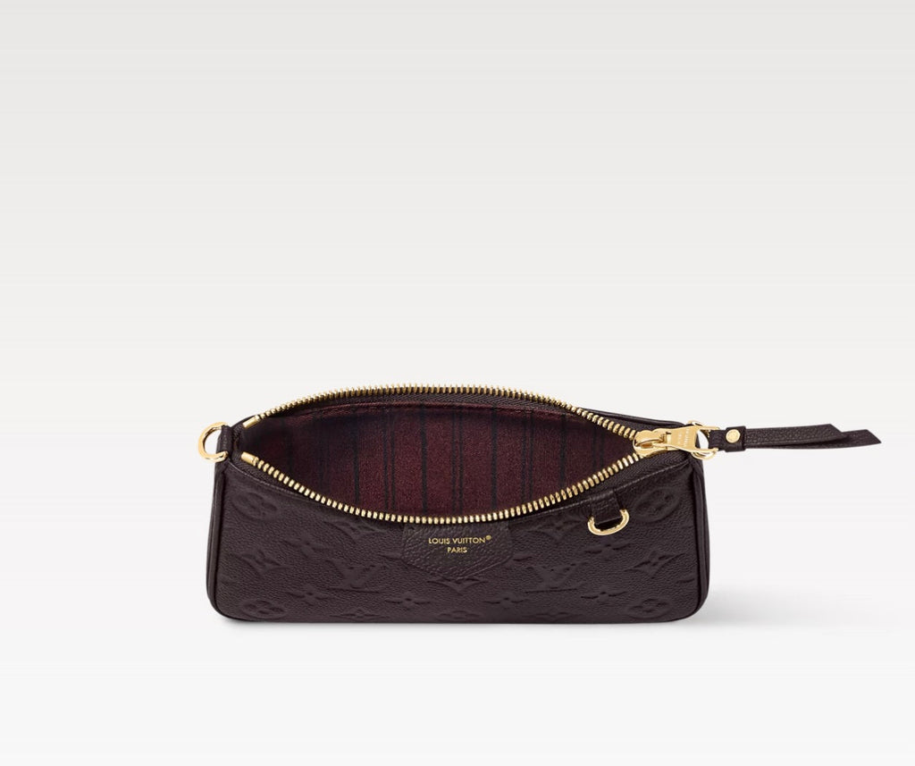 LOUIS VUITTON EMPREINTE LEATHER MONOGRAM EASY POUCH CROSSBODY