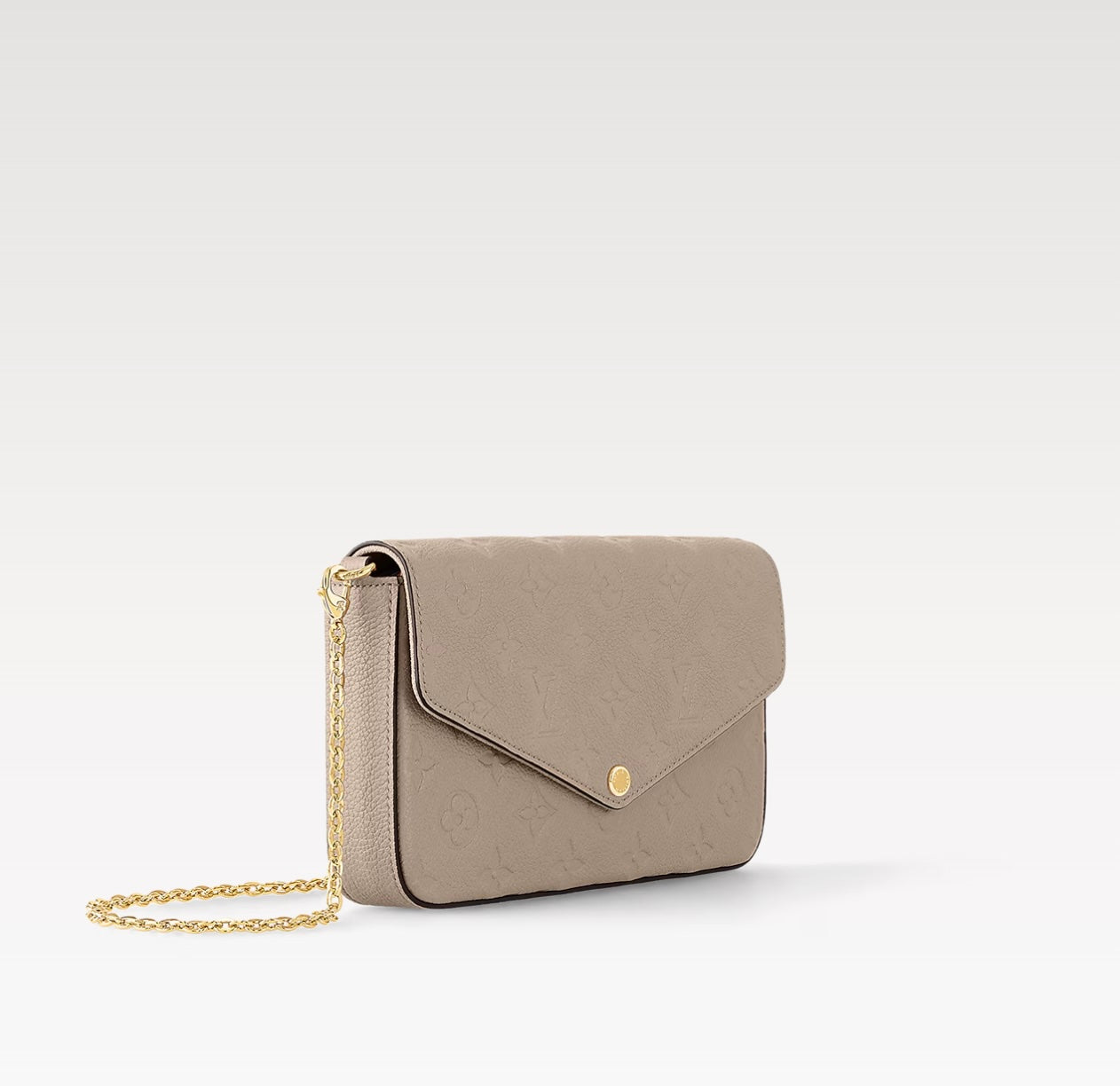 LOUIS VUITTON MONOGRAM EMPREINTE LEATHER POCHETTE FÉLICIE CROSSBODY