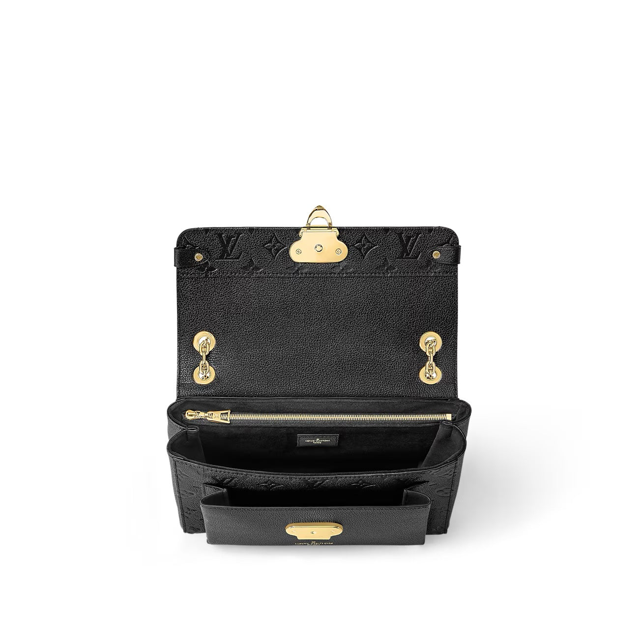 LOUIS VUITTON EMPREINTE LEATHER VAVIN MONOGRAM SHOULDER BAG