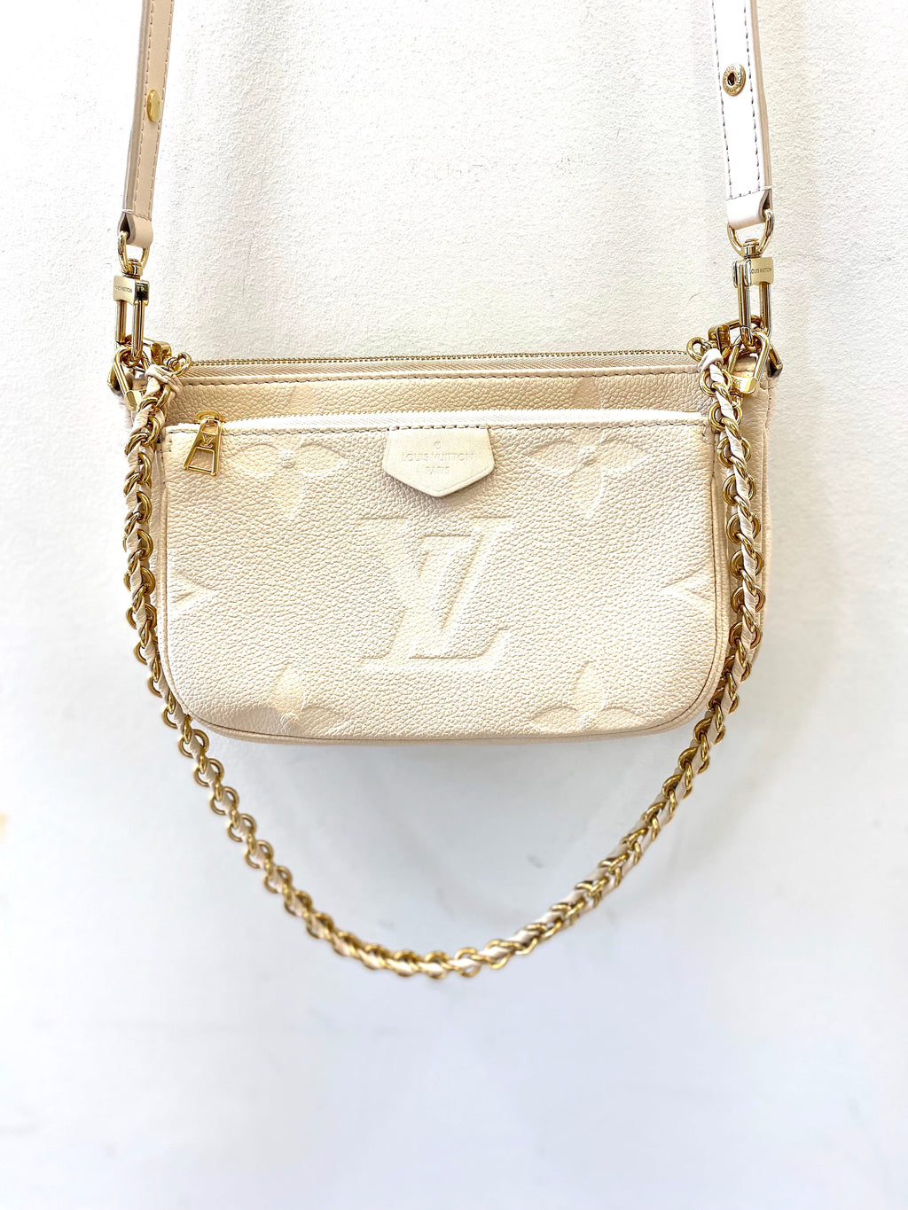LOUIS VUITTON EMPREINTE GIANT MONOGRAM MULTI POCHETTE