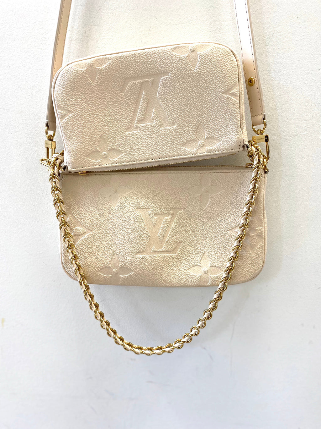 LOUIS VUITTON EMPREINTE GIANT MONOGRAM MULTI POCHETTE