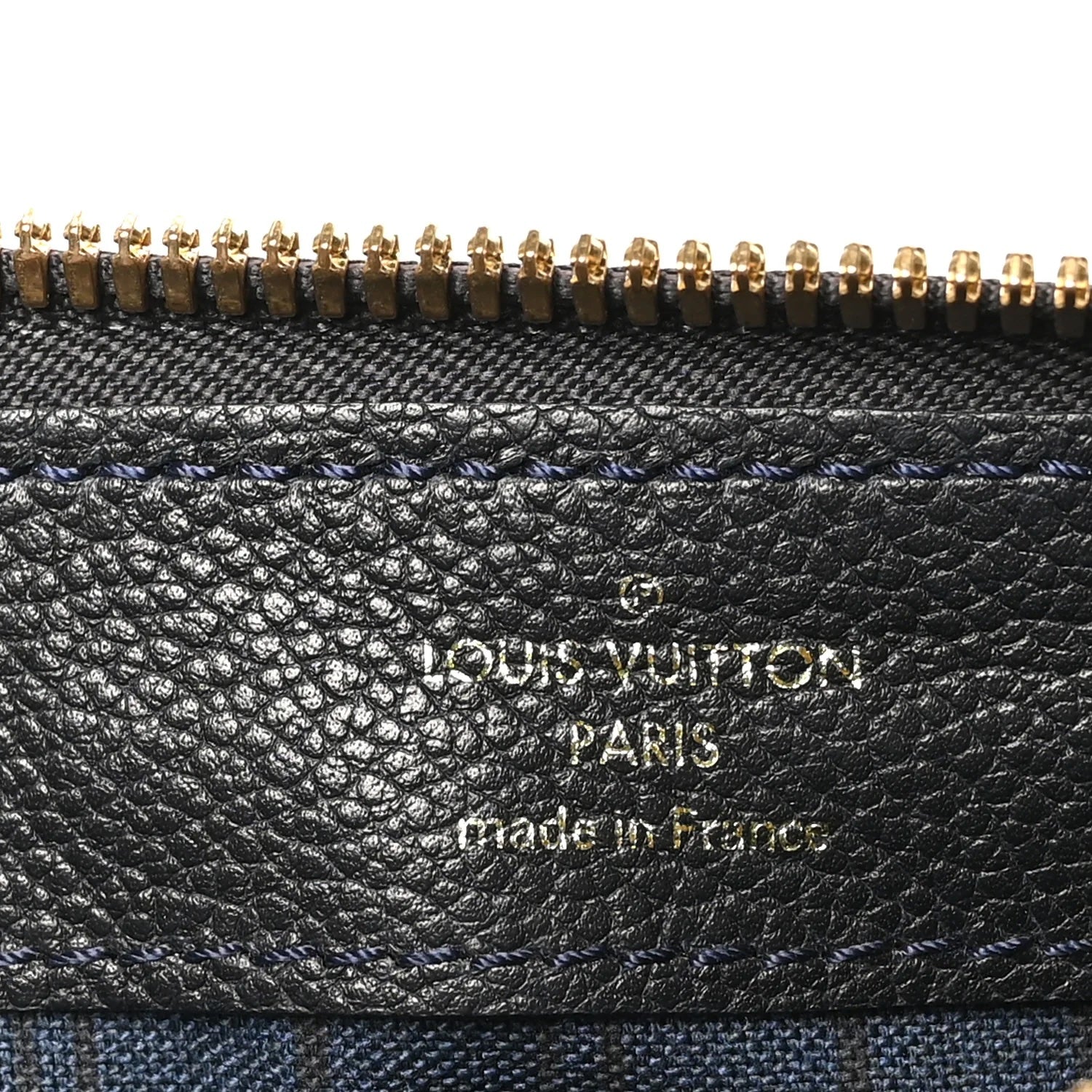 LOUIS VUITTON EMPREINTE LEATHER PETILLANTE INFINI CLUTCH BAG