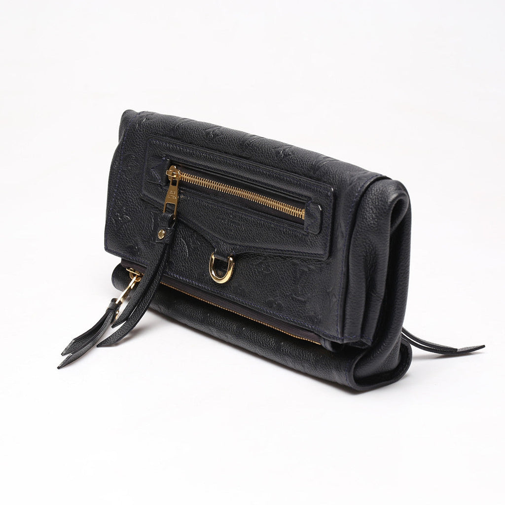 LOUIS VUITTON EMPREINTE LEATHER PETILLANTE INFINI CLUTCH BAG