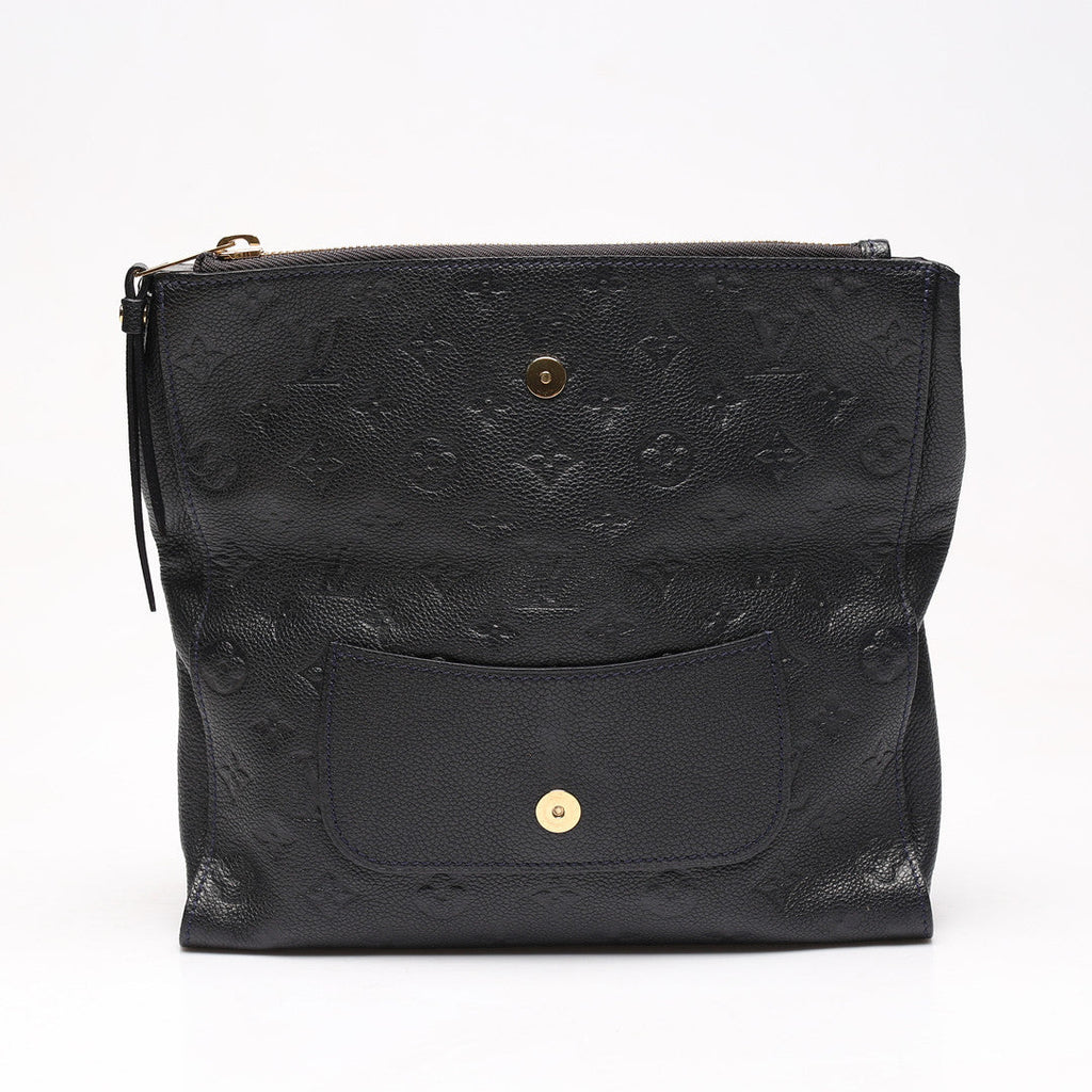 LOUIS VUITTON EMPREINTE LEATHER PETILLANTE INFINI CLUTCH BAG