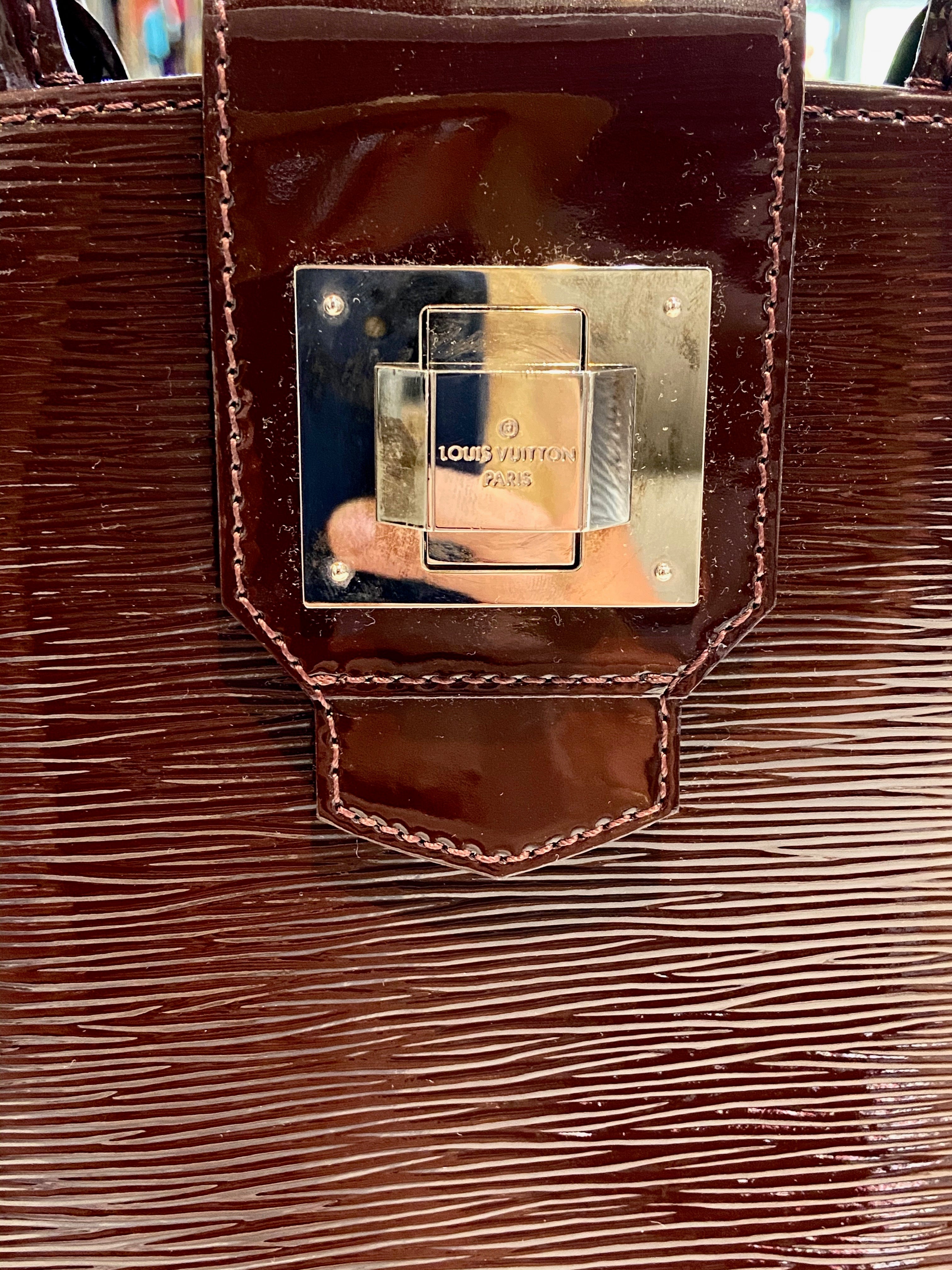 LOUIS VUITTON ELECTRIC EPI LEATHER MIRABEAU PM HANDBAG