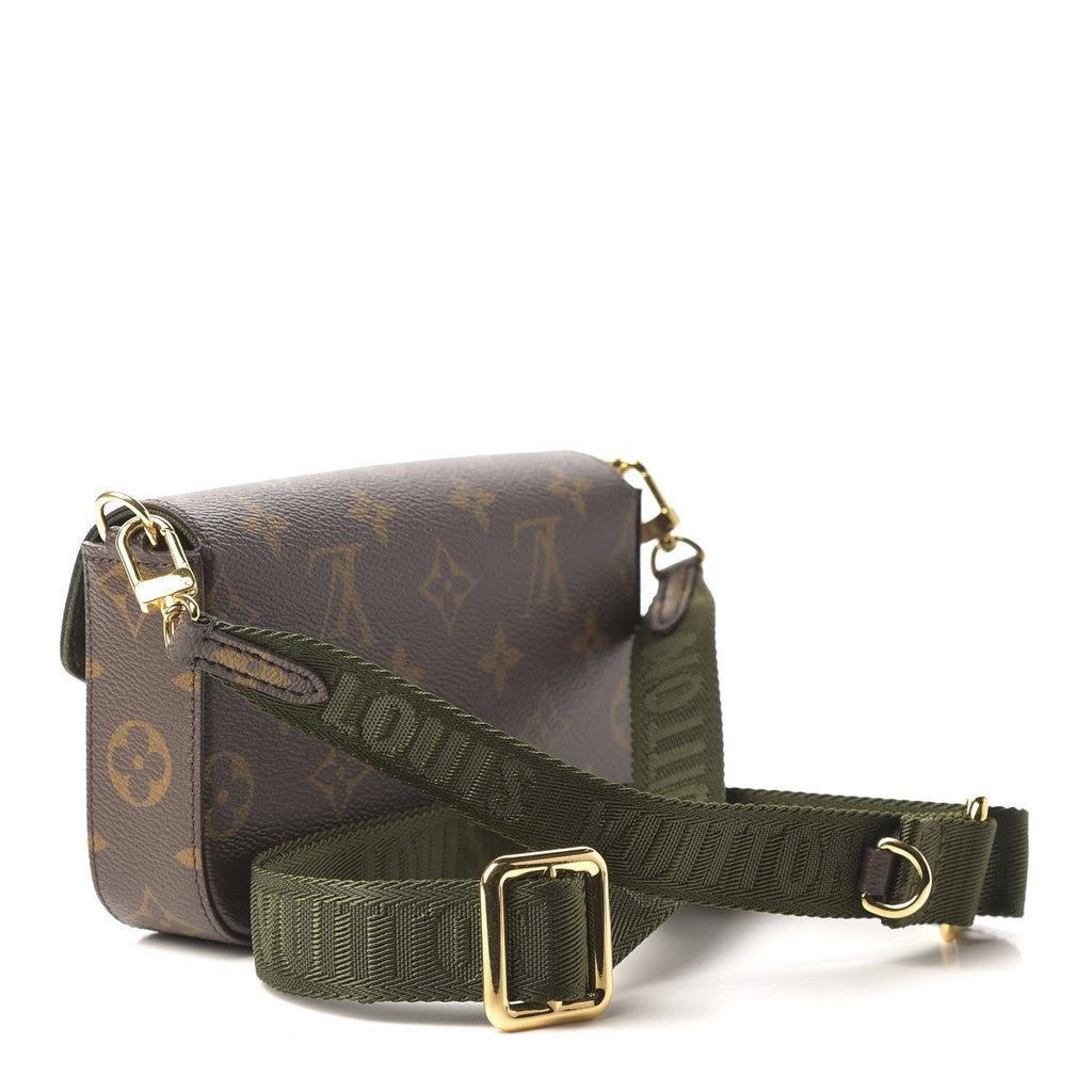LOUIS VUITTON FELICIE STRAP & GO MONOGRAM POCHETTE CROSSBODY
