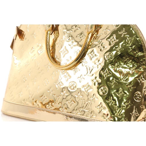 LOUIS VUITTON LIMITED EDITION LARGE ALMA MIROIR GM BAG