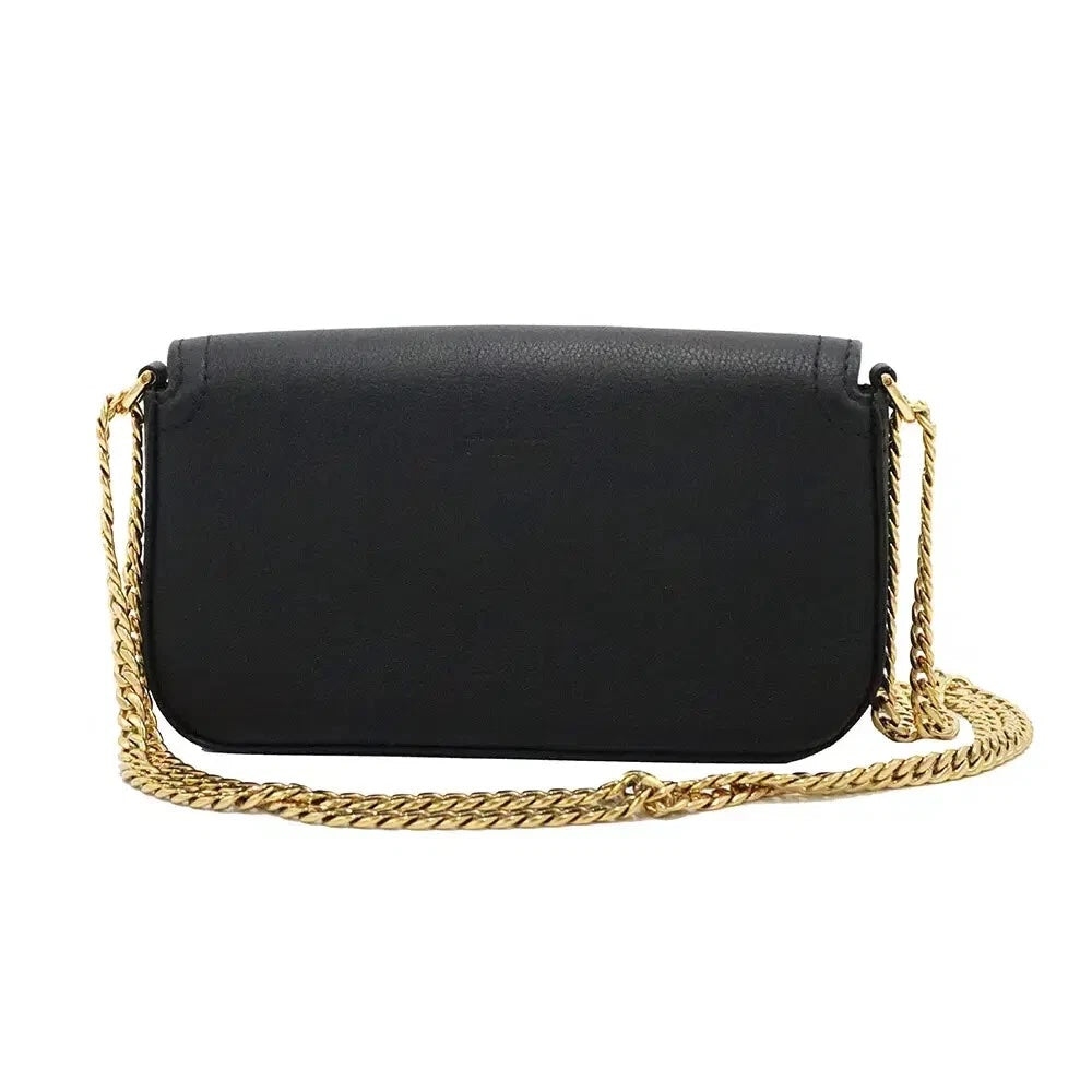 LOUIS VUITTON LOCK ME TAURILLON LEATHER TENDER CHAIN POCHETTE