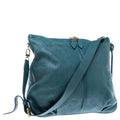 LOUIS VUITTON MAHINA SELENE MM BAG LAGON