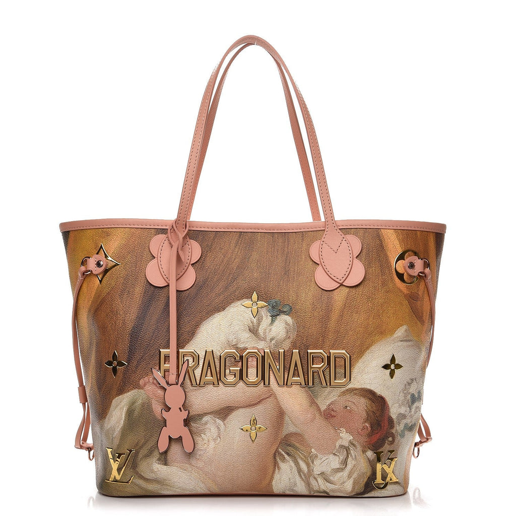 LOUIS VUITTON MASTERS COLLECTION FRAGONARD NEVERFULL TOTE BAG MM