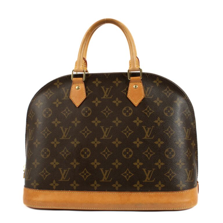 LOUIS VUITTON MONOGRAM VINTAGE ALMA MM HANDBAG