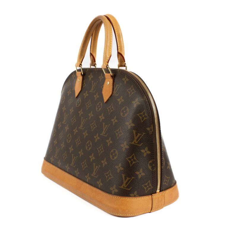 LOUIS VUITTON MONOGRAM VINTAGE ALMA MM HANDBAG