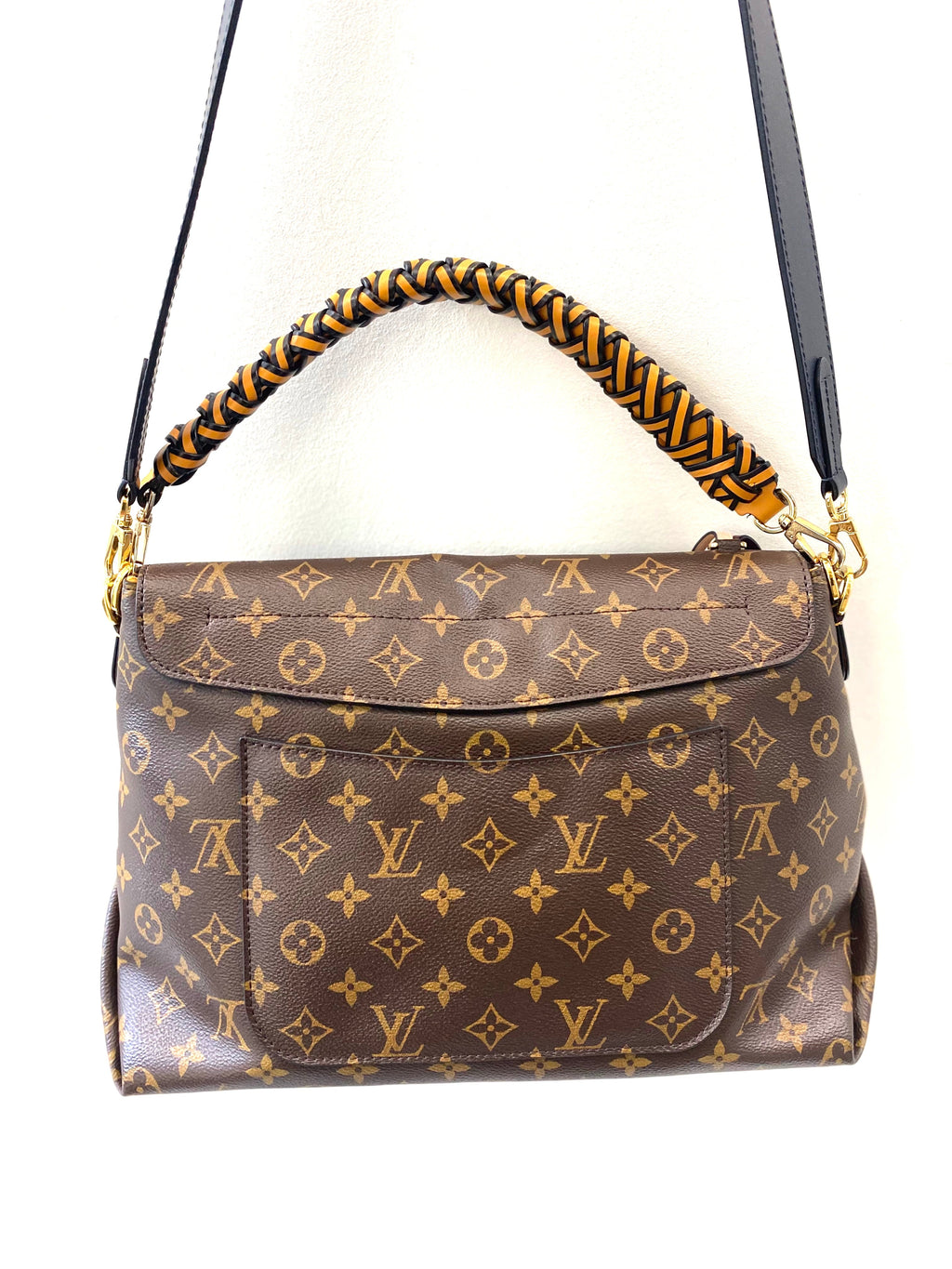 LOUIS VUITTON MONOGRAM BEAUBOURG MM BAG-SAFRAN IMPERIAL