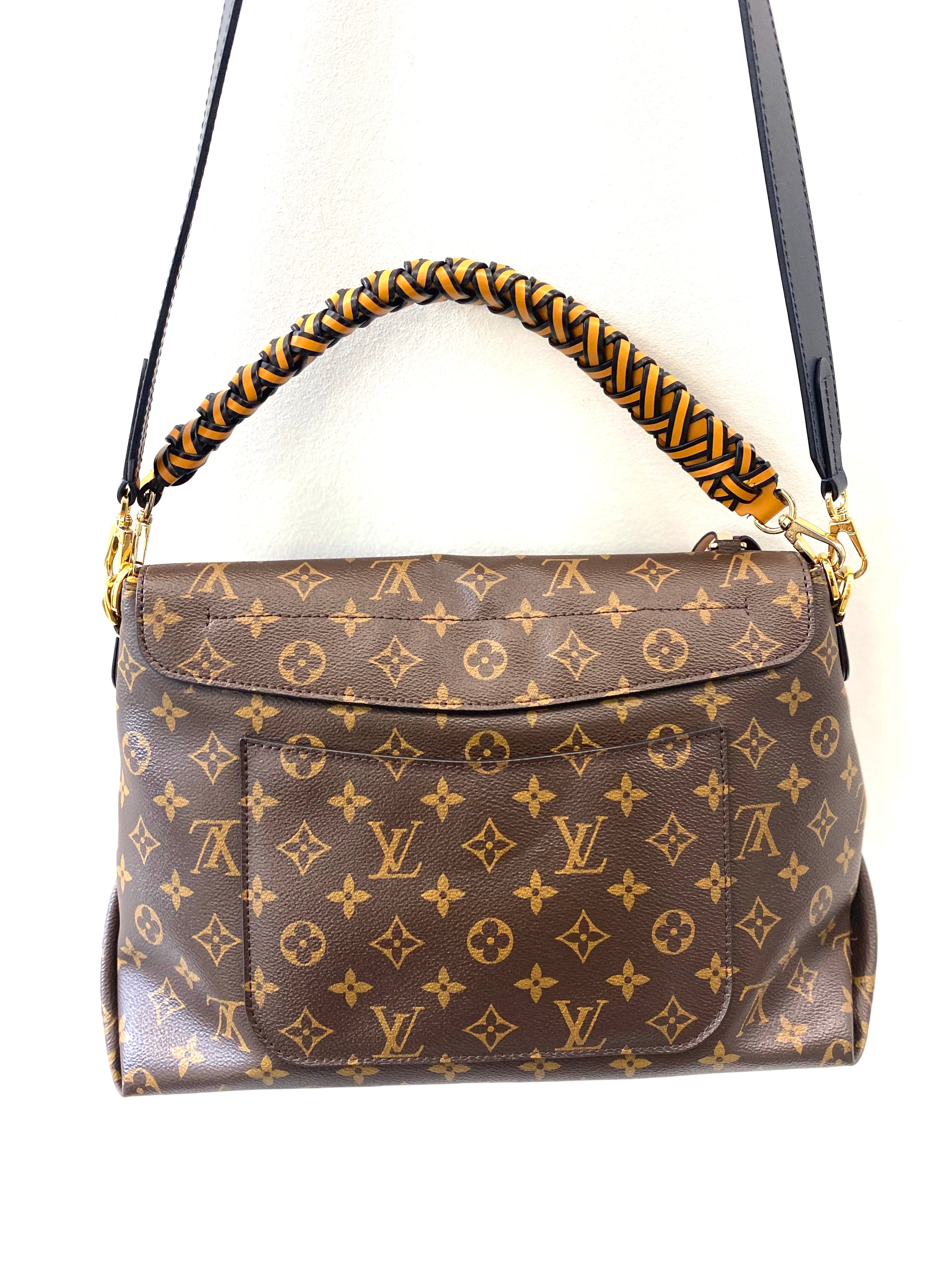 LOUIS VUITTON MONOGRAM BEAUBOURG MM BAG-SAFRAN IMPERIAL