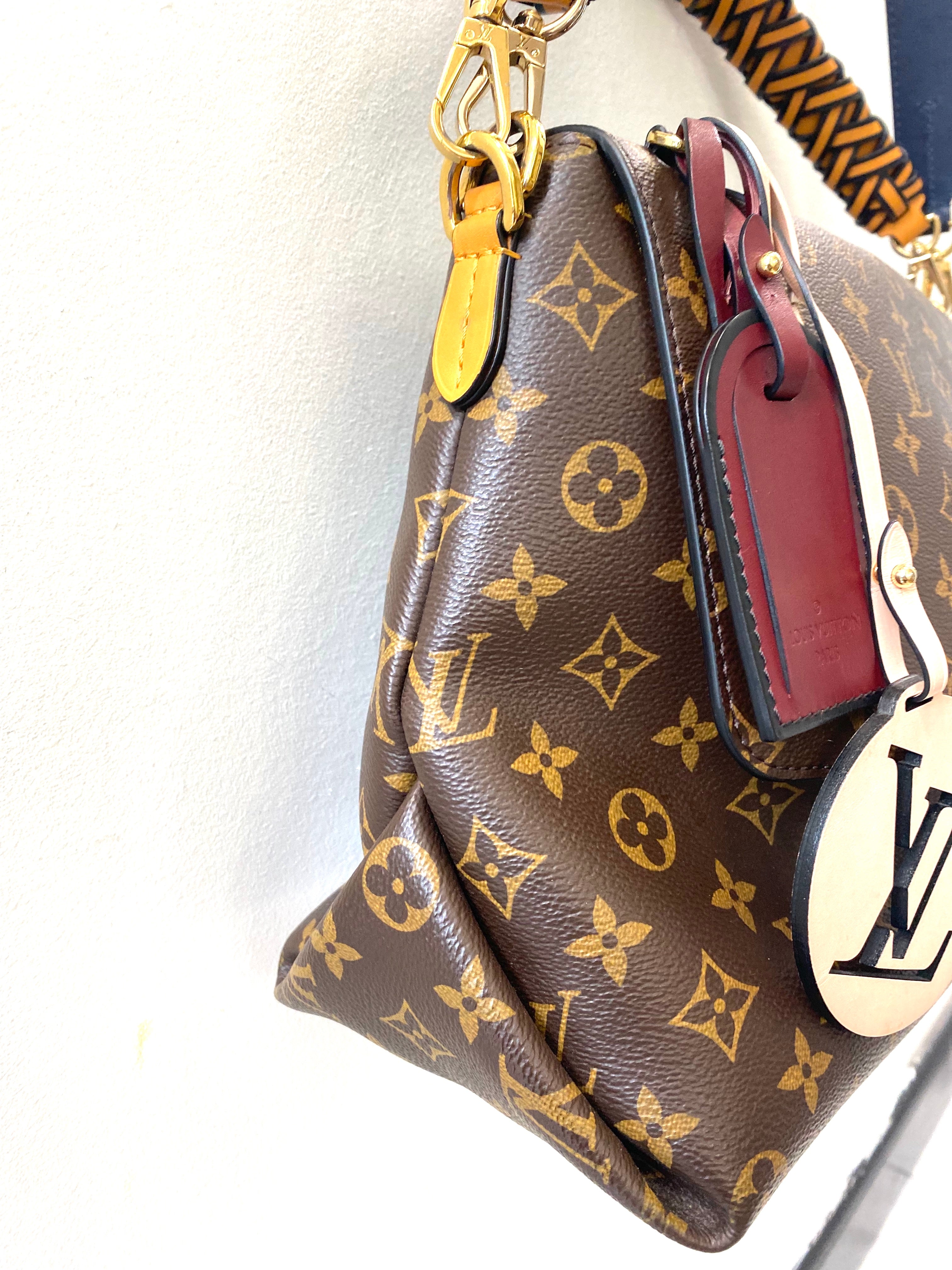 LOUIS VUITTON MONOGRAM BEAUBOURG MM BAG-SAFRAN IMPERIAL