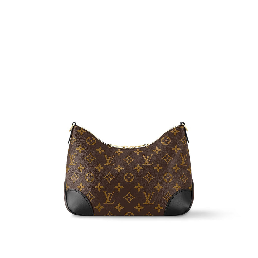 LOUIS VUITTON MONOGRAM BOULOGNE NM NOIR SHOULDER BAG