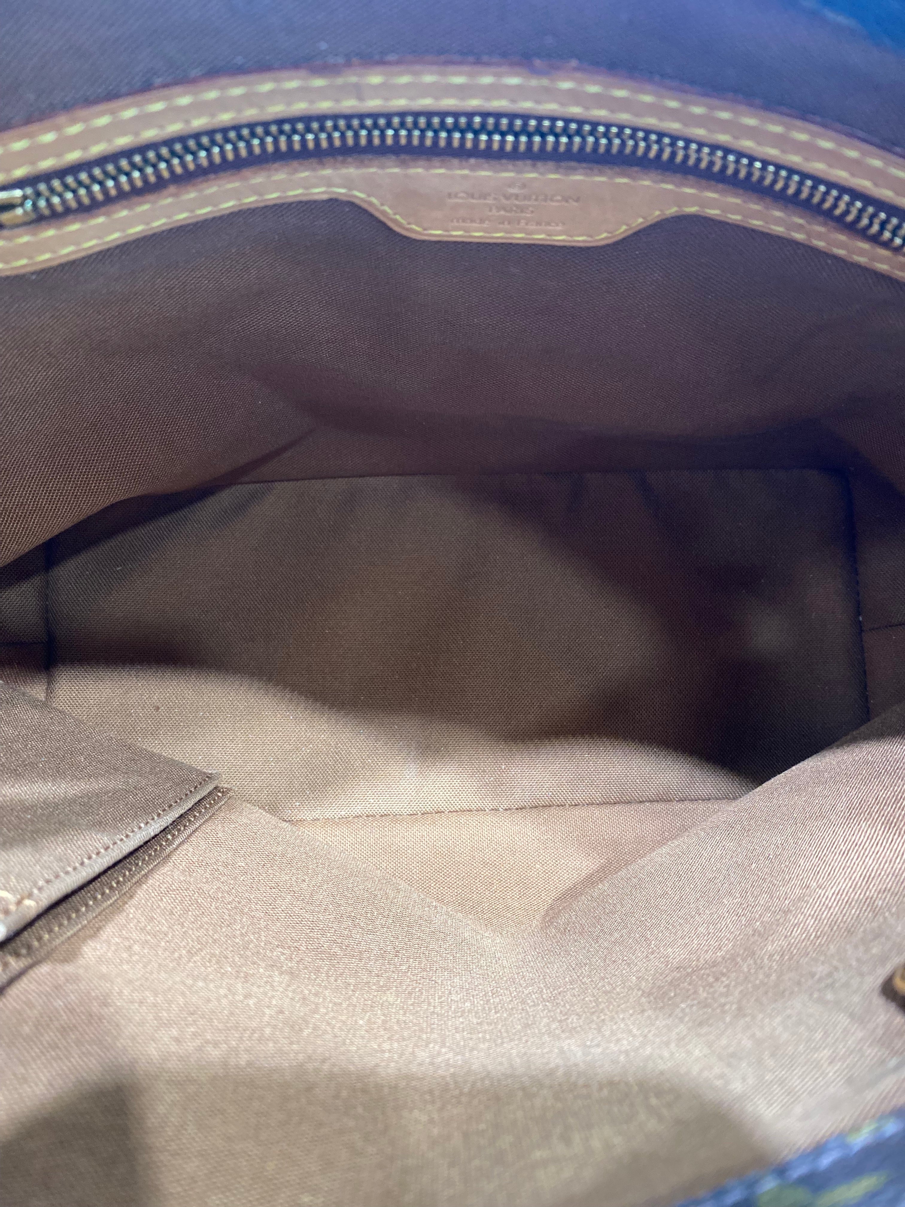 LOUIS VUITTON MONOGRAM CABAS PIANO TOTE BAG