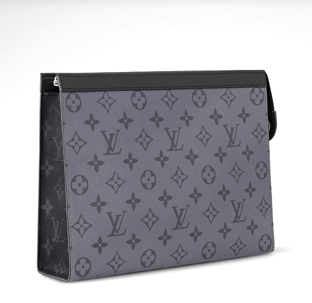 LOUIS VUITTON MONOGRAM ECLIPSE POCHETTE VOYAGE MM