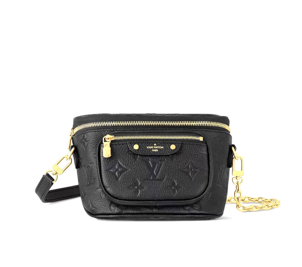 LOUIS VUITTON MONOGRAM EMPREINTE LEATHER MINI BUMBAG