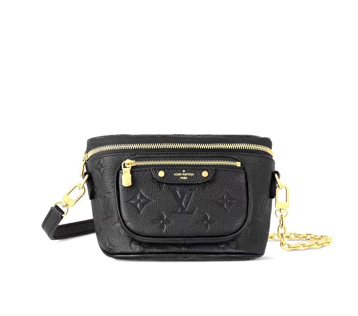 LOUIS VUITTON MONOGRAM EMPREINTE LEATHER MINI BUMBAG