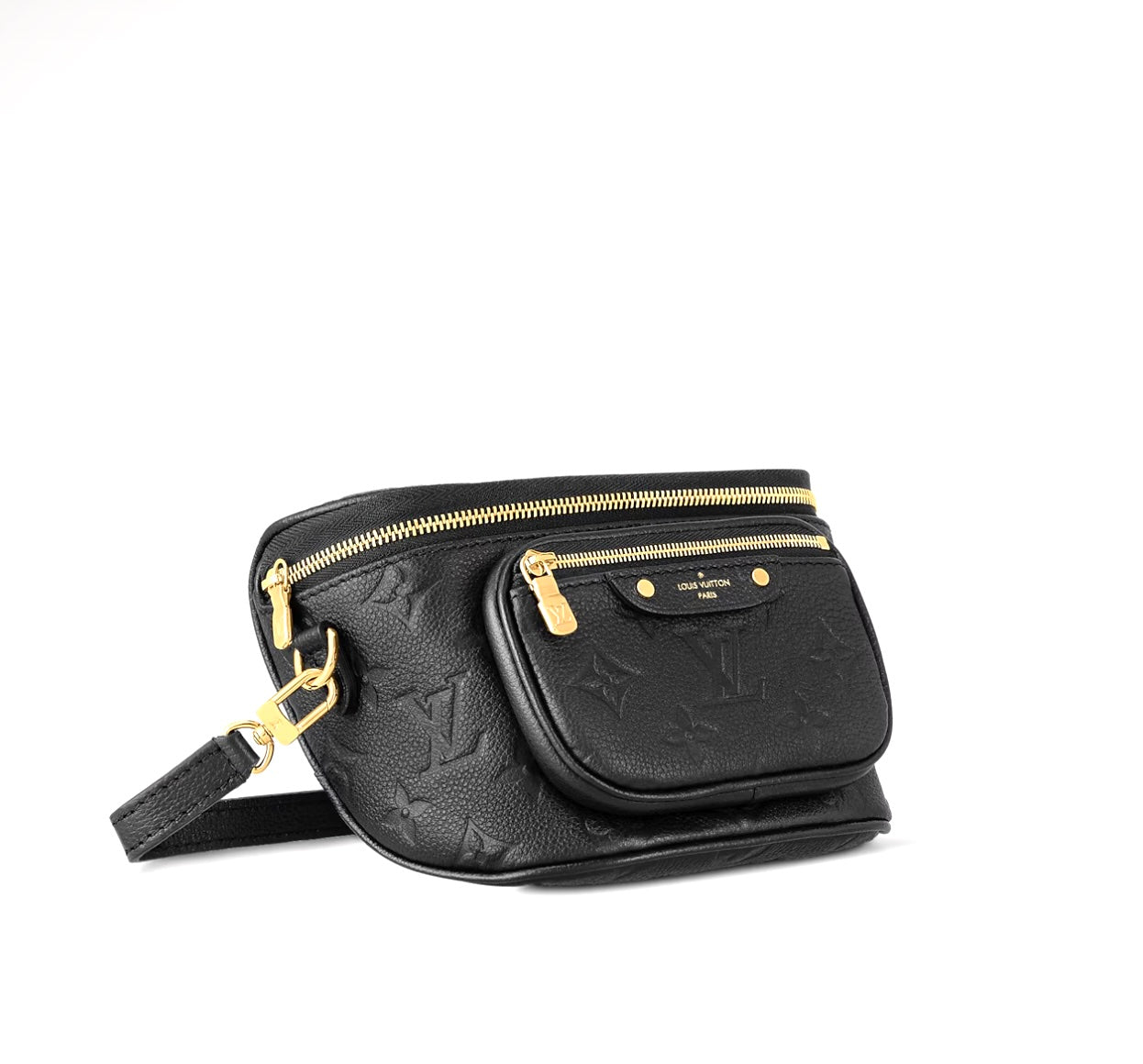 LOUIS VUITTON MONOGRAM EMPREINTE LEATHER MINI BUMBAG