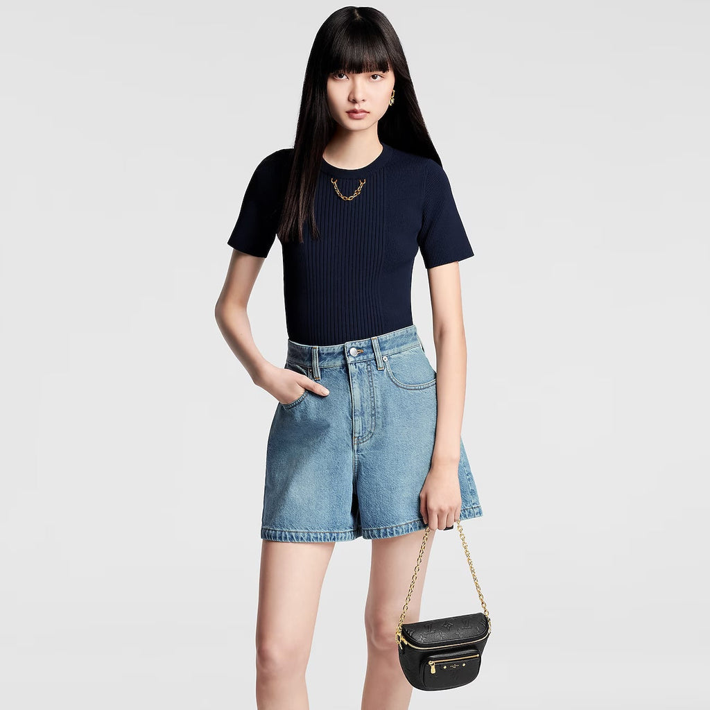 LOUIS VUITTON MONOGRAM EMPREINTE LEATHER MINI BUMBAG