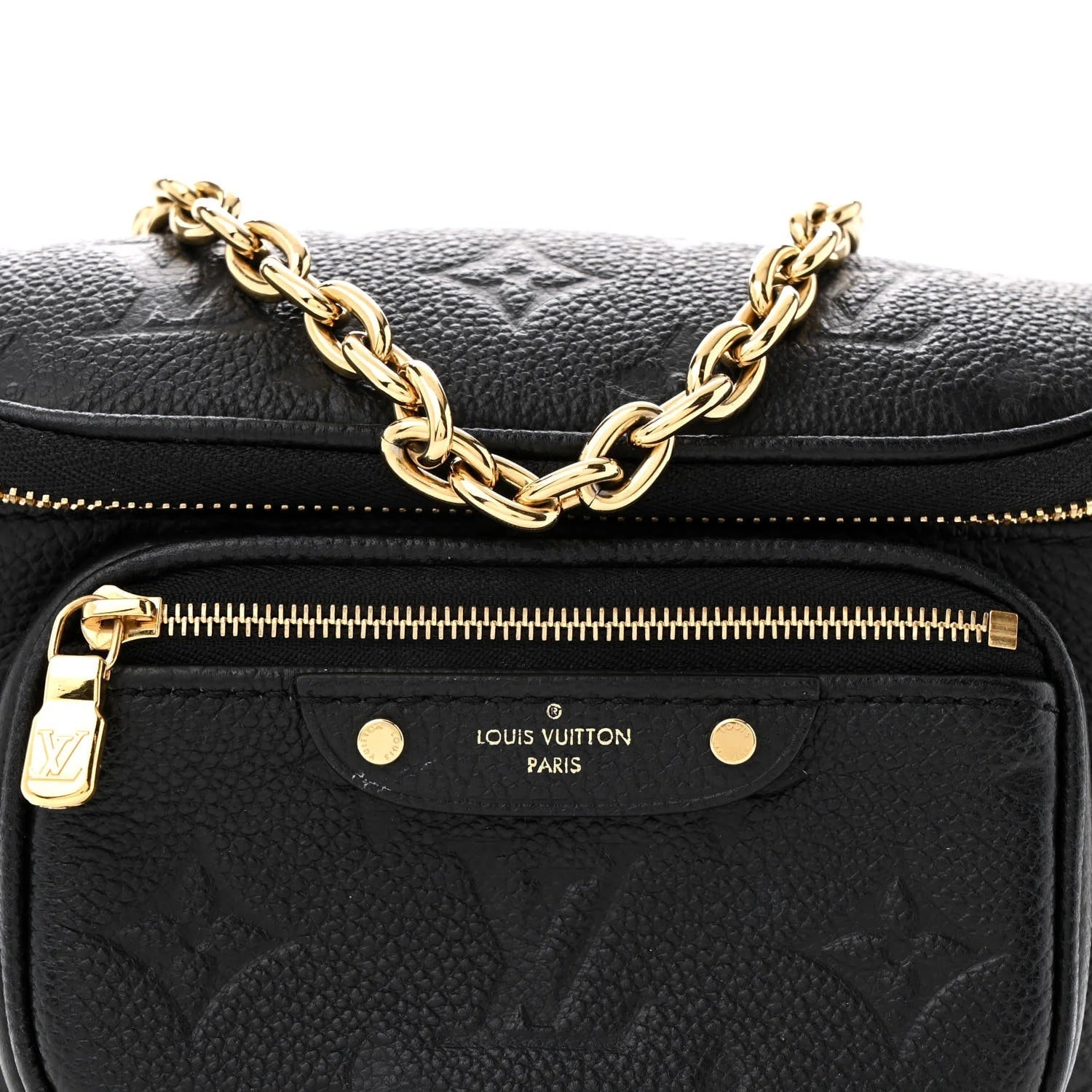 LOUIS VUITTON MONOGRAM EMPREINTE LEATHER MINI BUMBAG