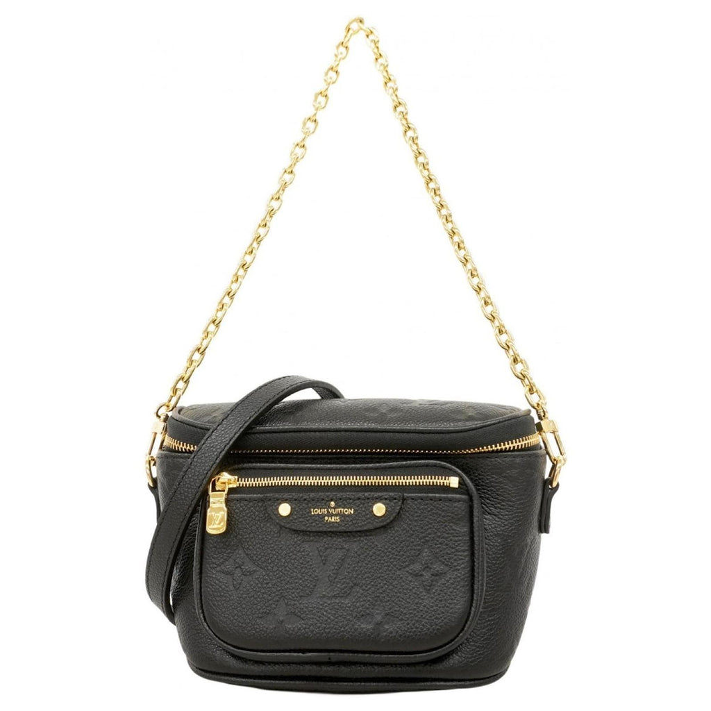LOUIS VUITTON MONOGRAM EMPREINTE LEATHER MINI BUMBAG