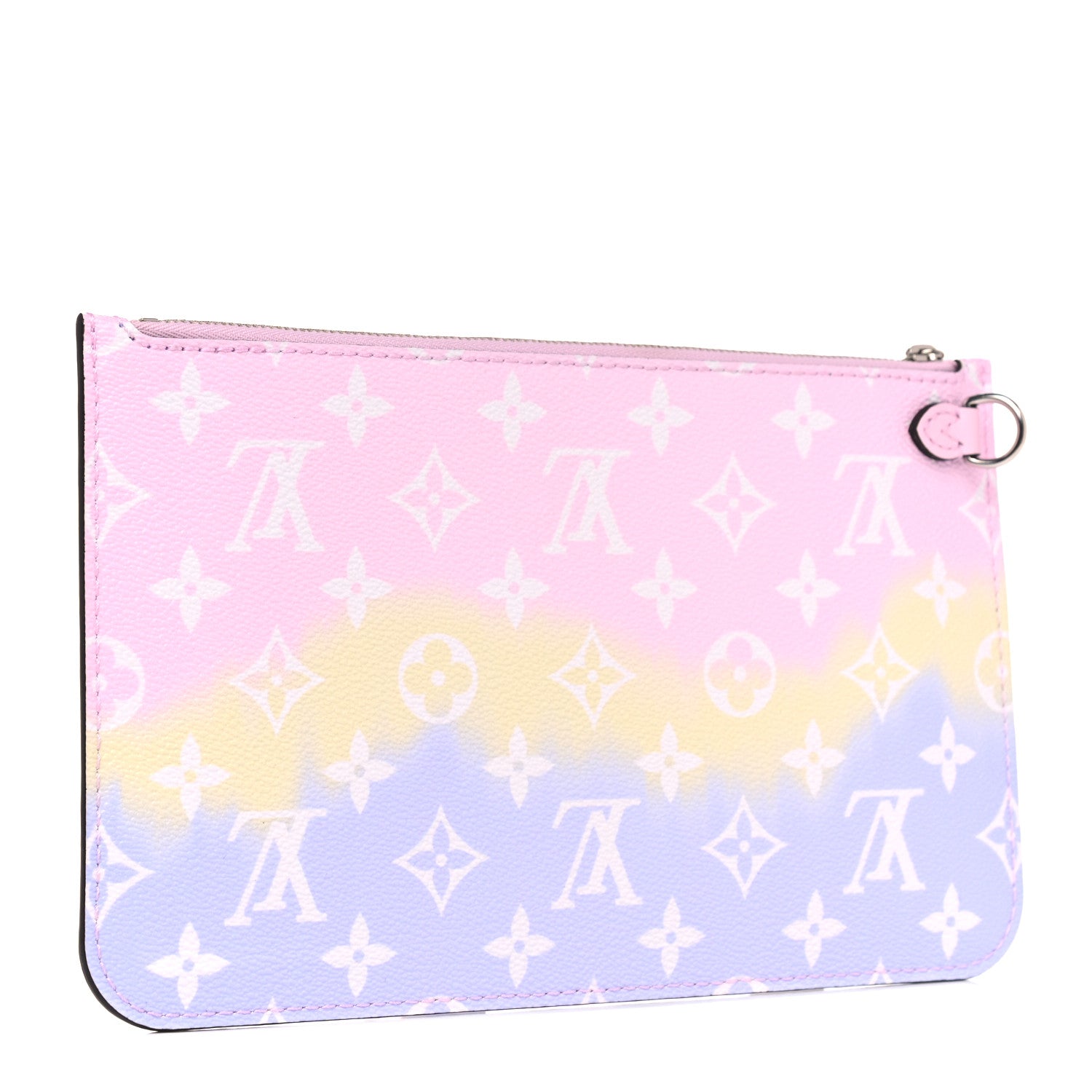 LOUIS VUITTON MONOGRAM ESCALE  NEVERFULL POCHETTE PASTEL