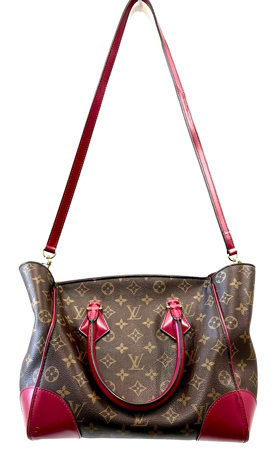 LOUIS VUITTON MONOGRAM FUCHSIA PHENIX MM TOTE BAG