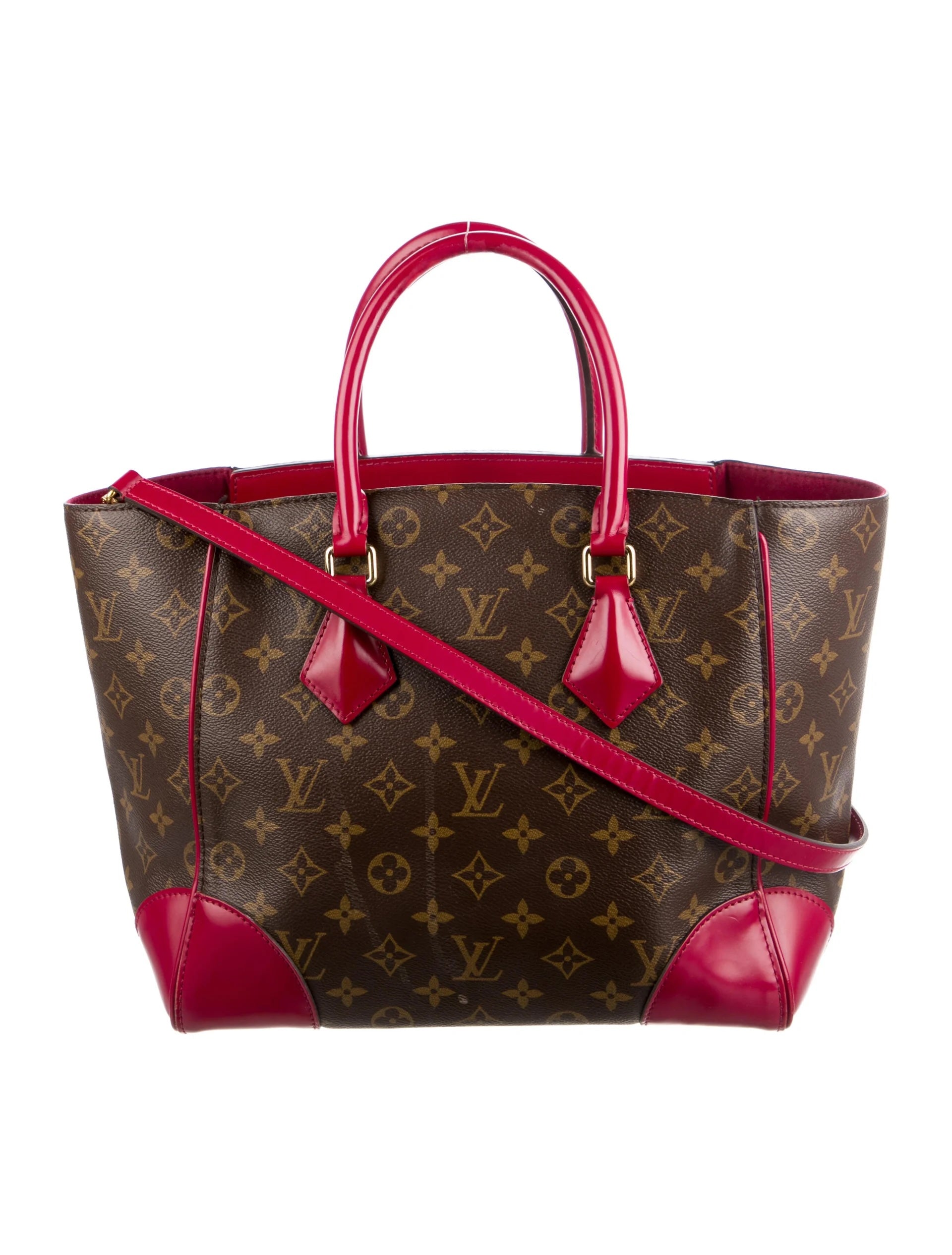 LOUIS VUITTON MONOGRAM FUCHSIA PHENIX MM TOTE BAG