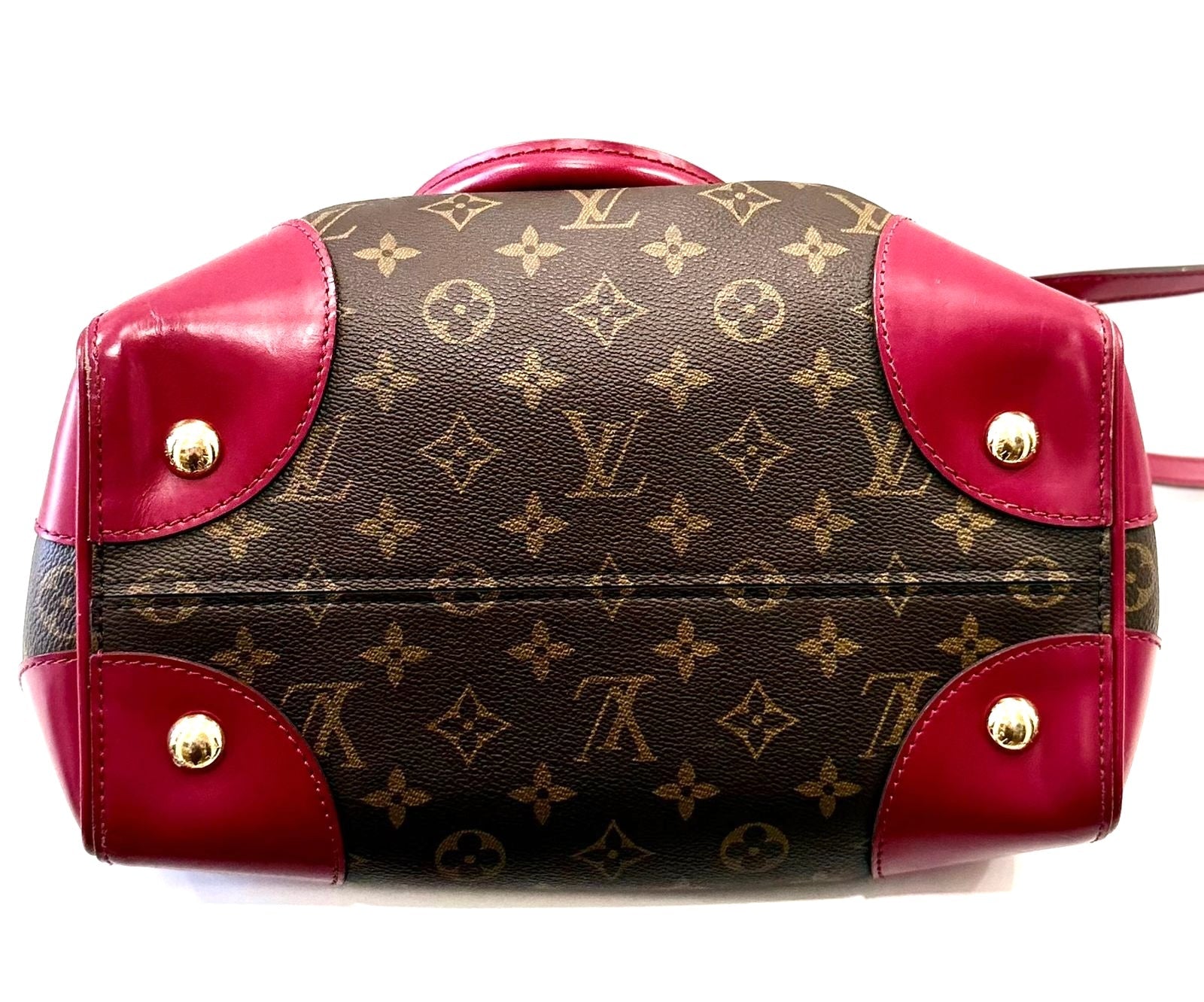 LOUIS VUITTON MONOGRAM FUCHSIA PHENIX MM TOTE BAG