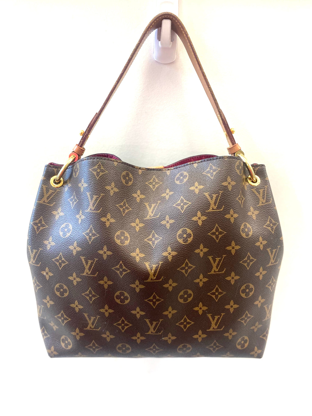 LOUIS VUITTON MONOGRAM GRACEFUL PM PIVOINE