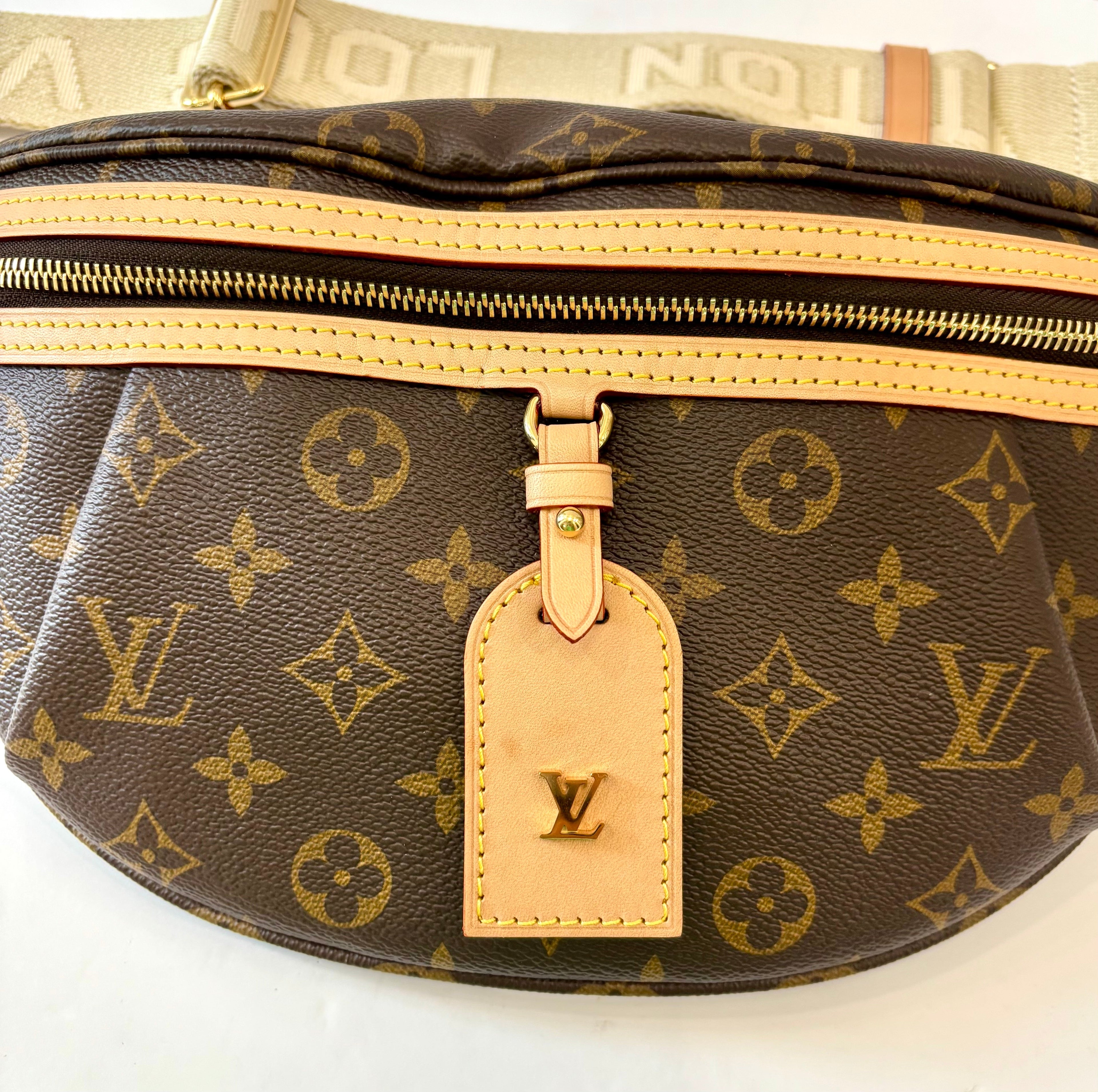 LOUIS VUITTON MONOGRAM LARGE HIGH-RISE BUMBAG