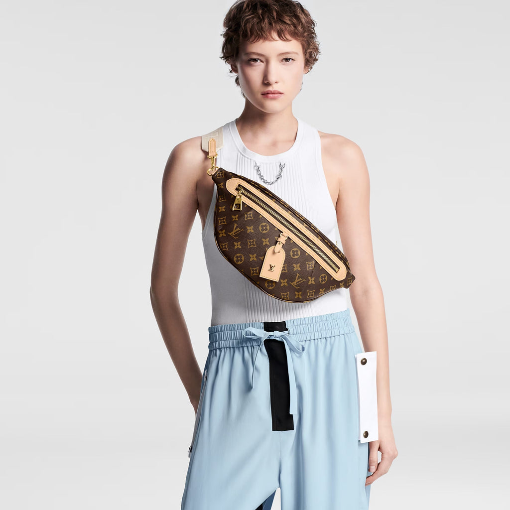 LOUIS VUITTON MONOGRAM LARGE HIGH-RISE BUMBAG