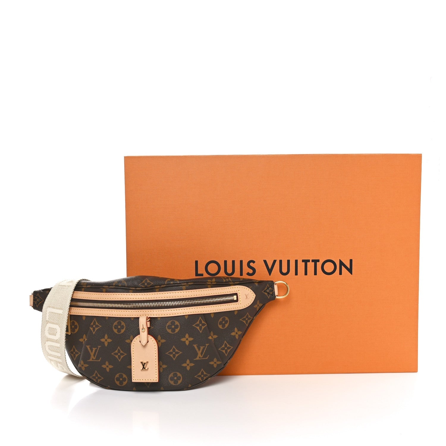 LOUIS VUITTON MONOGRAM LARGE HIGH-RISE BUMBAG
