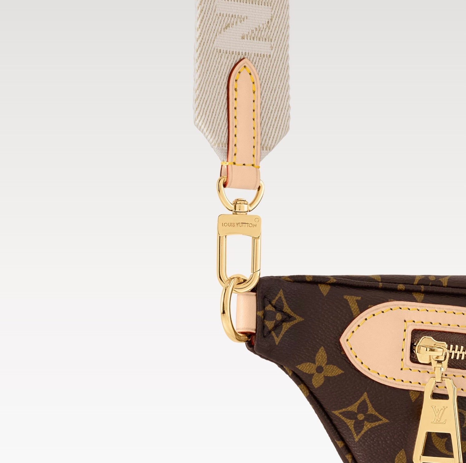 LOUIS VUITTON MONOGRAM LARGE HIGH-RISE BUMBAG