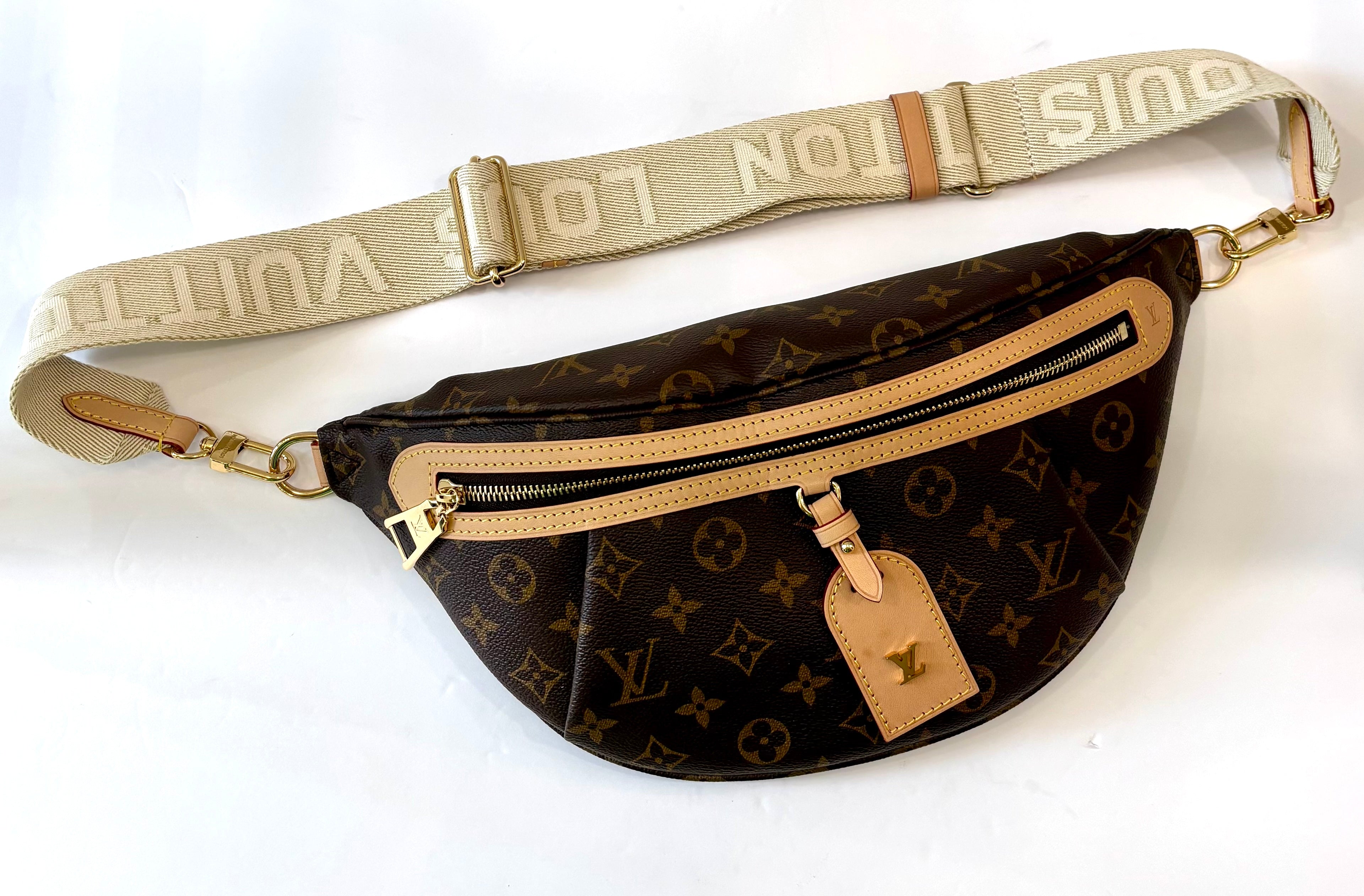 LOUIS VUITTON MONOGRAM LARGE HIGH-RISE BUMBAG